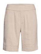 Pzluca Shorts Bottoms Shorts Bermudas Beige Pulz Jeans