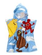 Babblarna Bathponcho Sky Home Bath Time Bath Poncho Blue Babblarna