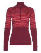 Silja H/Z Sport Base Layer Tops Red Kari Traa