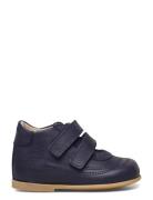 Hand Made Low Boot Shoes Pre-walkers - Beginner Shoes  Blue Arauto RAP