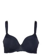 Bra Dahlia Micro Stripe Lingerie Bras & Tops T-shirt Bras Blue Lindex