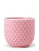 Rhombe Color Egg Cup Home Tableware Bowls Egg Cups Pink Lyngby Porcelæ...