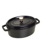 La Cocotte - Round Cast Iron Home Kitchen Pots & Pans Casserole Dishes...