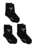 Sutton 3-Pack Sock Sport Socks & Tights Socks Black Hummel