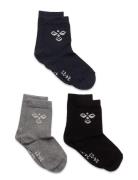 Sutton 3-Pack Sock Sport Socks & Tights Socks Blue Hummel