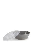 Twistshake Bowl 6+M Pastel Grey Home Meal Time Plates & Bowls Bowls Gr...