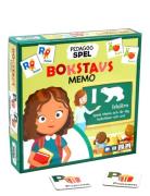 Pussel Pedagog - Bokstavs Memo  Toys Puzzles And Games Games Memory Mu...