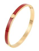 Palermo Bangle Accessories Jewellery Bracelets Bangles Red By Jolima