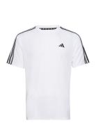 Adidas Train Essentials Base 3-Stripes Training T-Shirt Sport Men Spor...