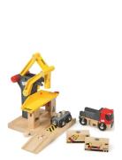 Brio 33280 Fragtgodsstation Toys Toy Cars & Vehicles Toy Vehicles Trai...