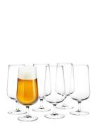 Bouquet Ølglas 53 Cl Klar 6 Stk. Home Tableware Glass Beer Glass Holme...