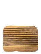 Raw Teak - Brødskærebræt 1 Stk 36X27X2 Cm Home Kitchen Kitchen Tools C...