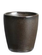 Raw Metallic Brown - Æggebæger 1 Stk D5 X H5,3 Cm Home Tableware Bowls...