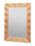 Wavy Mirror Home Furniture Mirrors Wall Mirrors Brown Broste Copenhage...