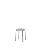 Oda Stool Home Furniture Chairs & Stools Stools & Benches Blue Broste ...