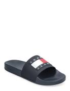 Tommy Jeans Pool Slide Ess Shoes Summer Shoes Sandals Pool Sliders Nav...