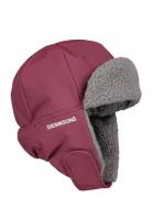 Biggles Cap 6 Accessories Headwear Hats Winter Hats Burgundy Didrikson...