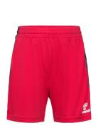 Hmlauthentic Pl Shorts Kids Bottoms Shorts Sport Shorts Red Hummel