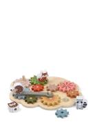 Busy Board With Gears And Animals 100% Fsc Wood Toys Baby Toys Educati...