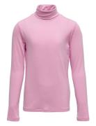 Koglela Life L/S Rollneck Top Jrs Tops T-shirts Turtleneck Pink Kids O...