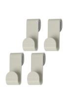 Carry Hooks, 4-Pack Home Storage Hooks & Knobs Hooks Grey Mette Ditmer