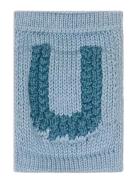 Knitted Letter U, Blue Home Kids Decor Decoration Accessories-details ...