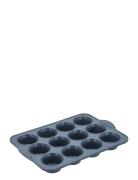 Muffin Pan For 12 Pcs Pecan Home Kitchen Oven Molds Blue Tareq Taylor