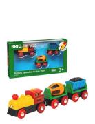 Brio 33319 Batteridrevet Tog Toys Toy Cars & Vehicles Toy Vehicles Tra...