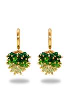 Forest Fairy Earrings Designers Jewellery Earrings Hoops Green ANNELE