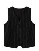 Nlfbegina Waistcoat Tops Vests Black LMTD