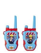 Fireman Sam Walkie Talkie Toys Role Play Toy Tools Multi/patterned Dic...