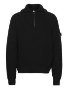 Pull Designers Knitwear Half Zip Jumpers Black The Kooples