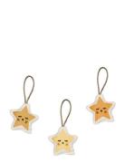 Ornaments Embroidered - Star 3 Pack Home Kids Decor Decoration Accesso...