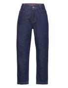 Denim Trousers Bottoms Jeans Loose Jeans Blue Hugo Kids