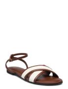 Millie_Sandal_Cvna Designers Sandals Flat Brown BOSS