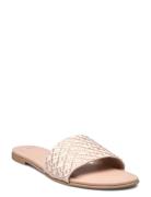 Millie_Slide_Cveb Designers Sandals Flat Beige BOSS