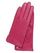 Carla Accessories Gloves Finger Gloves Pink Kessler