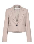 Zaiiw Short Blazer Blazers Cropped Blazers Beige InWear