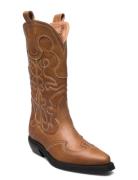 Julianne Antique Shoes Boots Cowboy Boots Brown Pavement