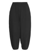 Sc-Cissie Bottoms Trousers Capri Trousers Black Soyaconcept