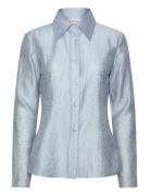 Rodebjer Carmen Designers Shirts Long-sleeved Blue RODEBJER