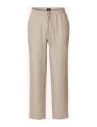 Casual Linen Pants Bottoms Trousers Linen Trousers Beige Lexington Clo...