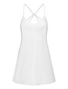 Sense Strap Dress Kort Kjole White Aim´n