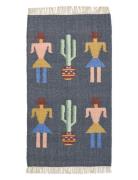 Saloon Rug Home Textiles Rugs & Carpets Wool Rugs Grey Bongusta