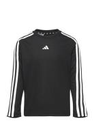 J Tr-Es 3S Ls Sport T-shirts Long-sleeved T-Skjorte Black Adidas Sport...