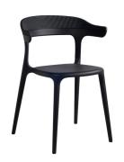 Spisebordsstol Luna Stripe - Black/Black Home Furniture Chairs & Stool...