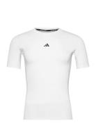 Tf Tee Sport Men Sports Clothes Sport Tops Sport T-Skjorte White Adida...