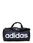 Linear Duffel M Sport Men Sport Training Bags Sport Gym Bags Navy Adid...