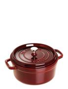 La Cocotte - Round Cast Iron, 3 Layer Enamel Home Kitchen Pots & Pans ...