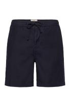 Fenix Linen Shorts Designers Shorts Casual Navy Morris